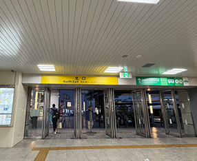 JR六甲駅北口